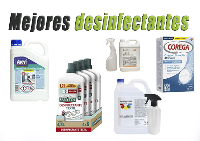 Mejores desinfectantes: guía de compra