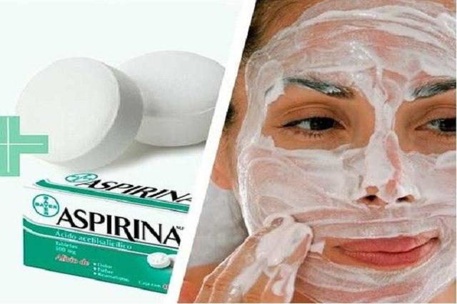 Quitar manchas de la cara con aspirina